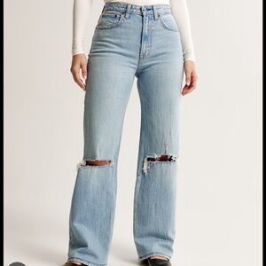Abercrombie 90s Relaxed Curve Love Jeans
